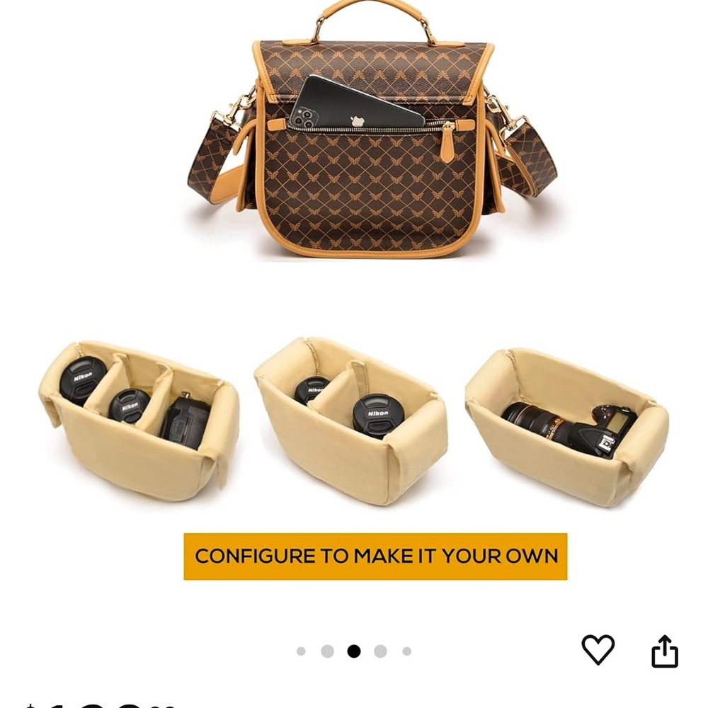 Handbag With Configurable Insert - Designer Purse… - image 4